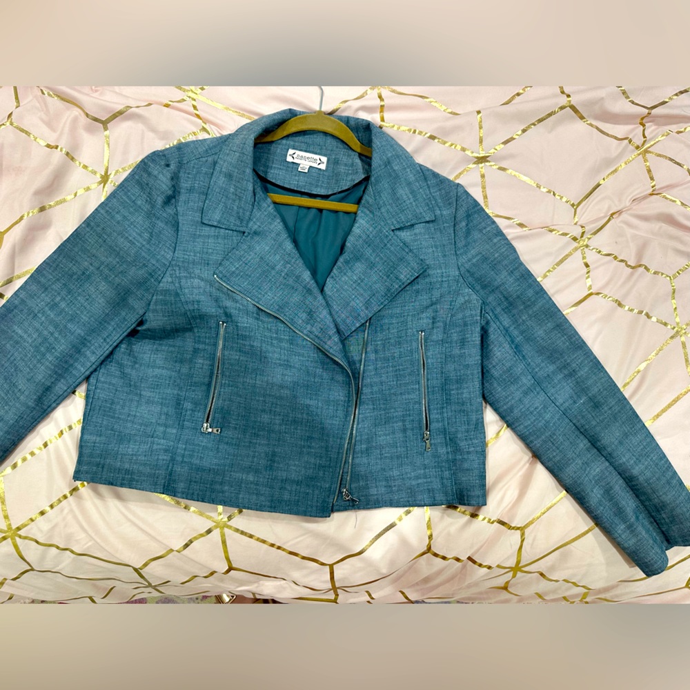 Nanette Nanette Lepore denim like jacket